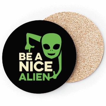 Discover Nice Alien Funny Man Gift Coasters