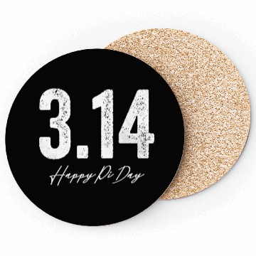 Discover Happy Pi Day Coasters