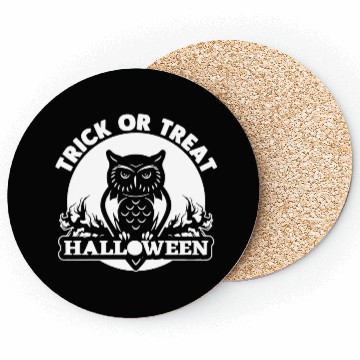 Discover Trick Or Treat halloween Coasters