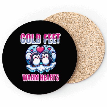 Discover Cold Feet Warm Hearts Love Birds Coasters