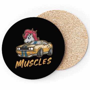 Discover Pony car with muscles Coasters
