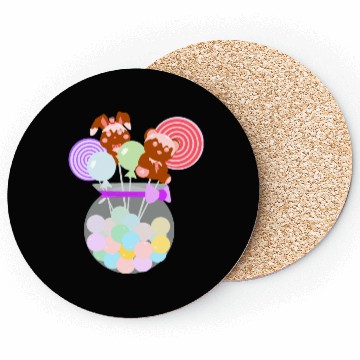 Discover CIRCUS IN SPRING: CIRCUS CANDY JAR Coasters