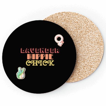 Discover Aromatherapy Lavender Hippie Chick Coasters