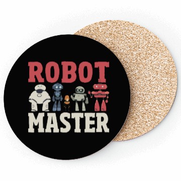 Discover Robot Master Robots Engineer Robotics Coasters