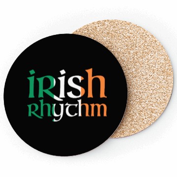 Discover Irish Rhythm - Irish Flag - Irish Dance Coasters