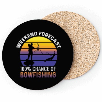 Discover Weekend Forecast Hobbyist Gift Coasters