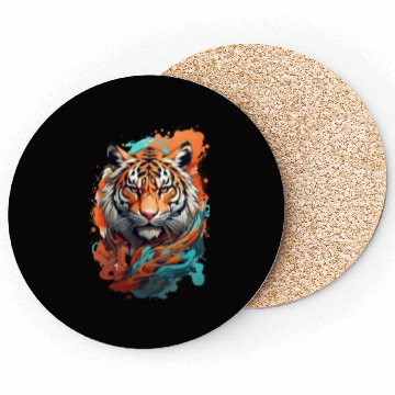 Discover Tiger Coasters design