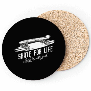 Discover Skateboard Skate For Life Skateboarder Coasters