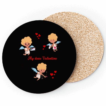 Discover Spread love and Embrace cupid's charm! Coasters