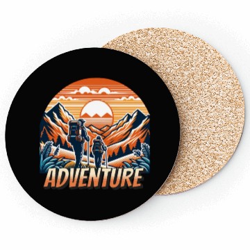 Discover Hiking Outdoor Camping Adventure Coasters