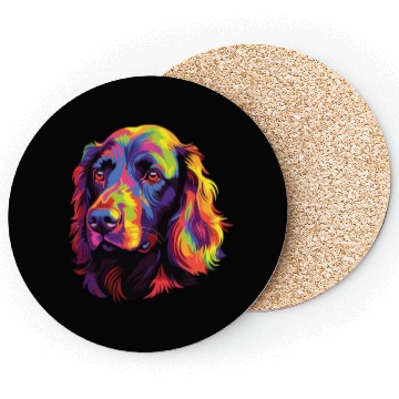 Discover Watercolor Colorful Boykin Spaniel Coasters