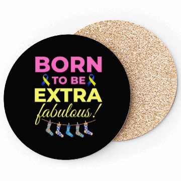 Discover Down Syndrome Awareness Extra Fabulous Coasters