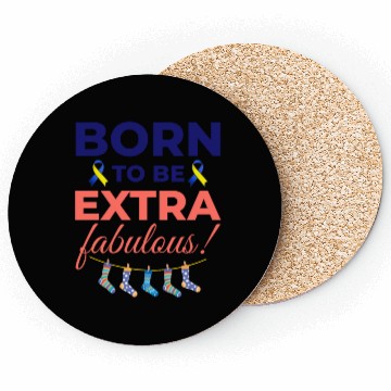 Discover Down Syndrome Awareness Extra Fabulous Coasters