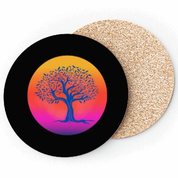 Discover Sunset tree Coasters