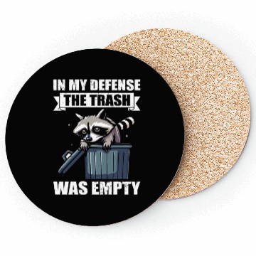 Discover Funny Raccoons Trash Panda Racoon Lovers Coasters