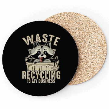 Discover Funny Raccoons Trash Panda Racoon Lovers Coasters