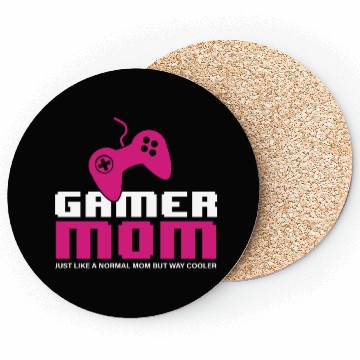 Discover Gamer Mom Video Games Gaming Lover Mother Player Coasters