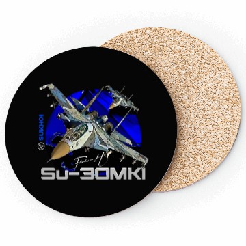 Discover Sukhoi SU-30 MKI Russian Fighterjet Coasters