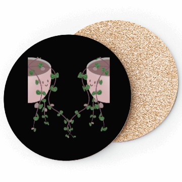 Discover Valentine string of hearts holding hands lesbian Coasters