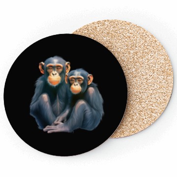 Discover Cute Monkey for Kids for a Kid Coasters