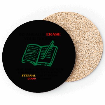 Discover Eternal History Book Coasters