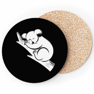 Discover Sleeping Koala On A Branch Coasters