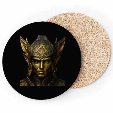 Discover Portrait of an Ancient Monarch Coasters