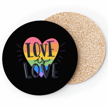 Discover love is love Coasters