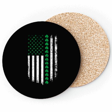 Discover Irish American Flag Ireland Flag St. Patrick's Day Coasters