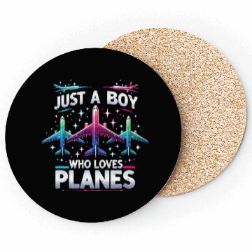 Discover Just A Boy Who Loves Planes Coasters