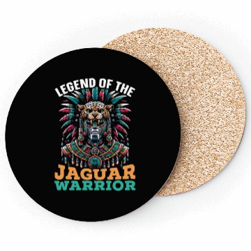 Discover Aztec Jaguar Warrior Aztec Culture Indigenous Coasters