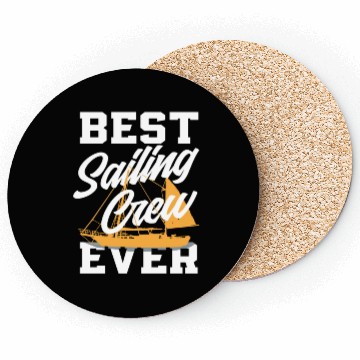 Discover Sailor Sailing Crew Gift Coasters