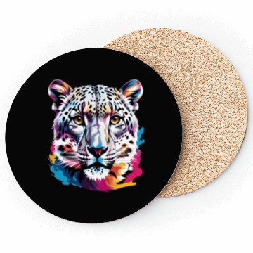 Discover Snow leopard Coasters