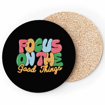 Discover Positive Quotes, Retro Style, Vintage Groovy Coasters
