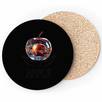 Discover Crystal Apple Coasters