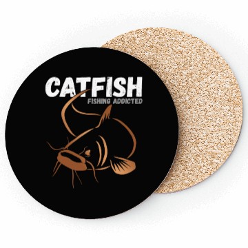 Discover Catfish Fishing Addicted Coasters