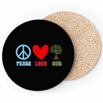 Discover Tree Hugger Environmentalist Nature Lover Coasters
