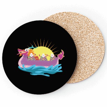 Discover Chinese Dragon Boat Chinese Gift Coasters