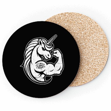 Discover Unicorn I Love Mom Coasters