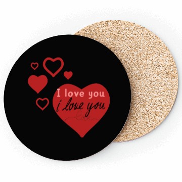 Discover I Love You too . Coasters