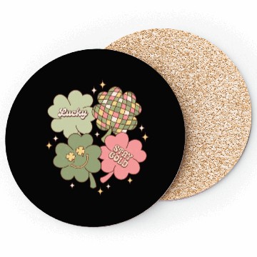 Discover Retro Shamrocks Coasters