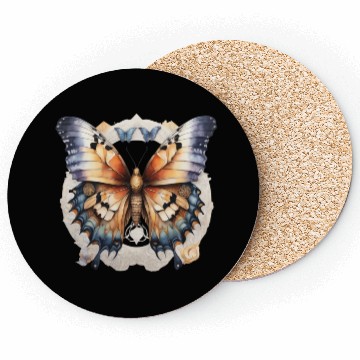 Discover Fantastic beast half butterfly half eagle Coasters