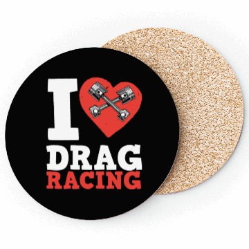 Discover Funny Drag Race Drag Racing Gift Coasters