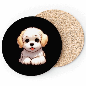 Discover Fluffy Puppy Coasters