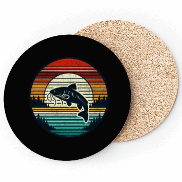 Discover Flathead Catfish Fishing Coasters