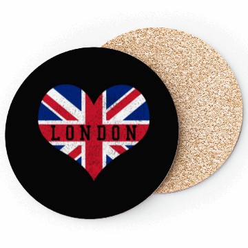Discover London England UK Souvenir Gift Coasters