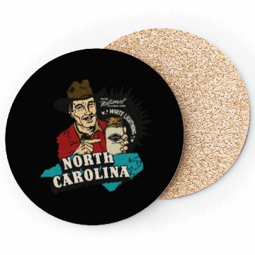 Discover Vintage Raleigh NC Moonshine Coasters