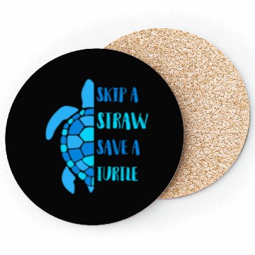 Discover Skip A Siraw Save A Turtle Coasters