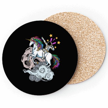 Discover Unicorn Astronaut – Fantastic Rainbow Design Coasters