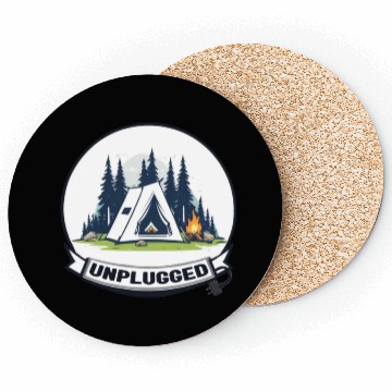 Discover Camping, UNPLUGGED Coasters